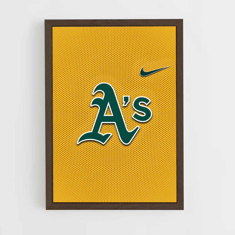 Poster A's Spirit – affiche Baseball (vue 5)